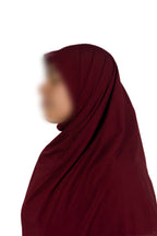 Premium Jersey Shawl (Dark Cherry)