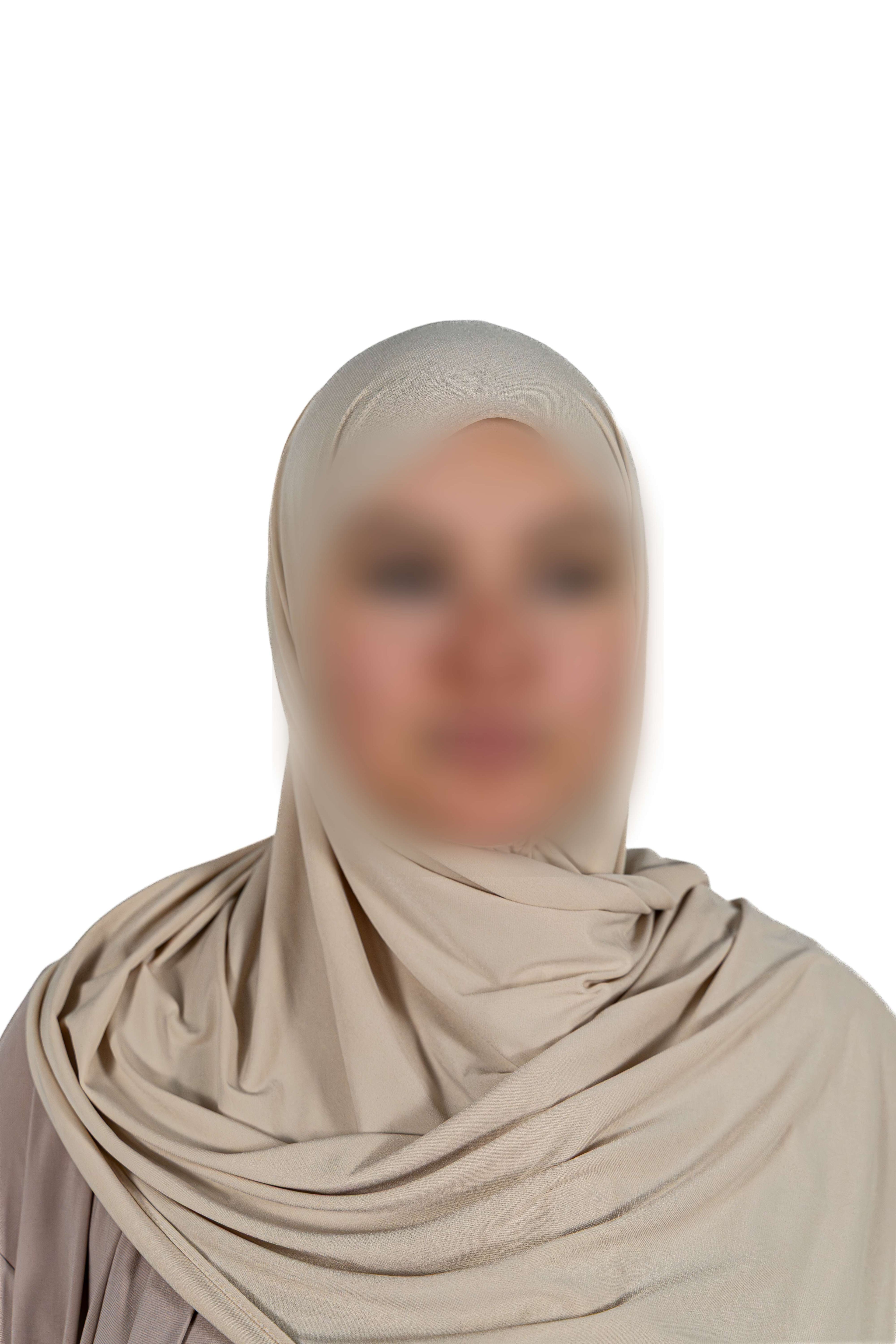 Premium Jersey Shawl (Desert Beige)