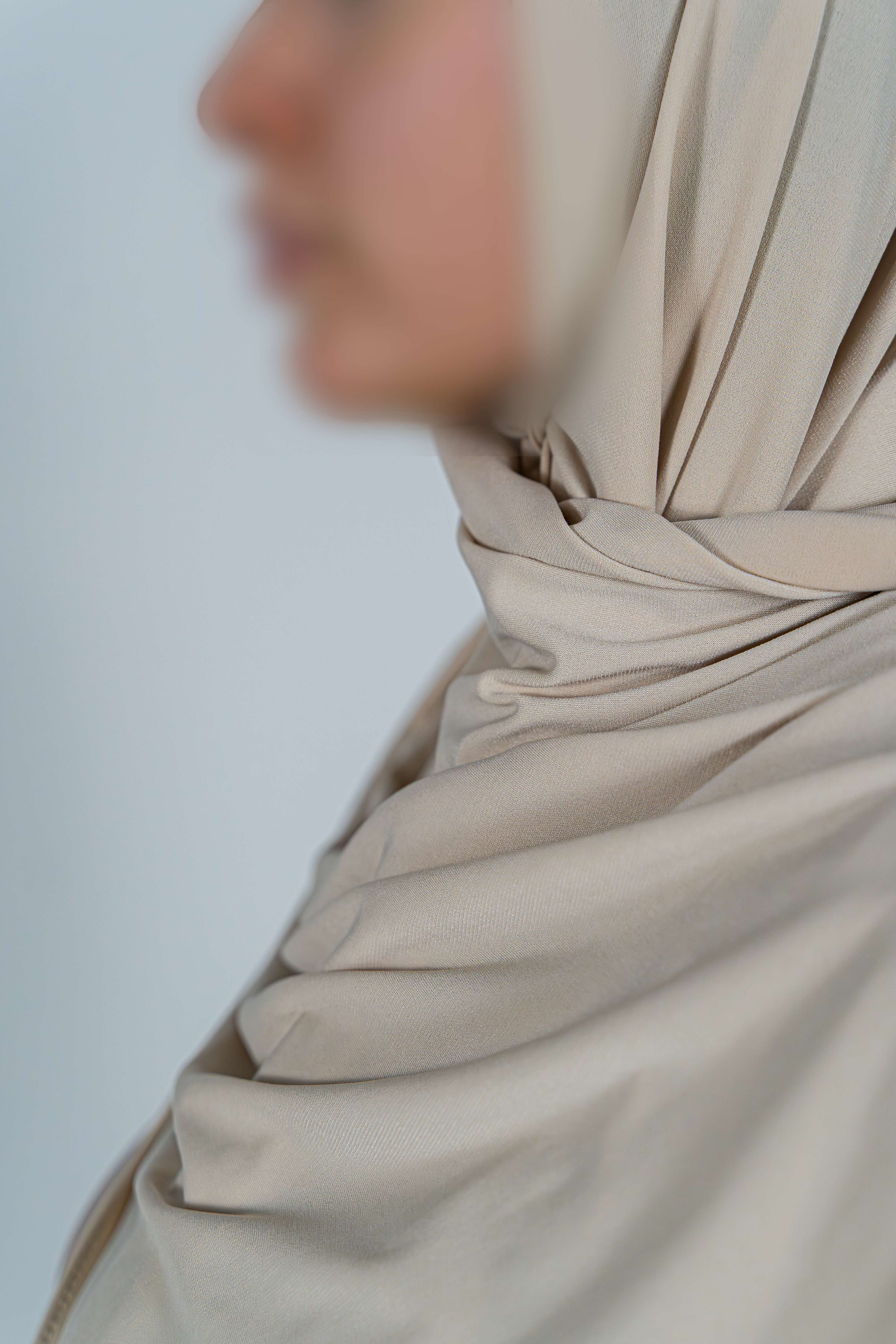 Premium Jersey Shawl (Desert Beige)