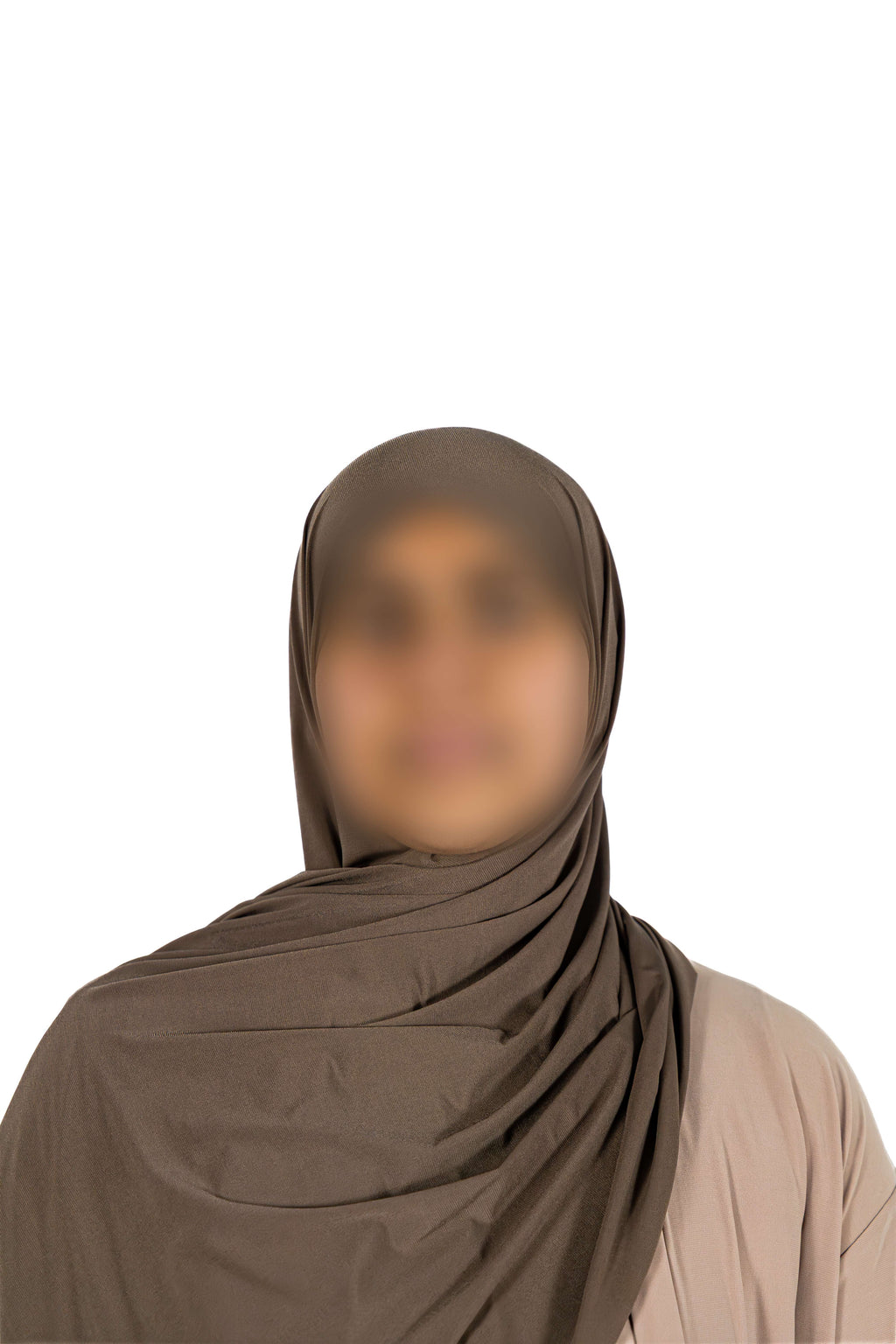Premium Jersey Shawl (Mocha Brown)