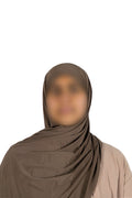 Premium Jersey Shawl (Mocha Brown)