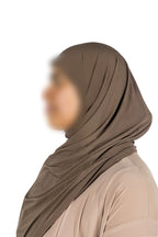 Premium Jersey Shawl (Mocha Brown)