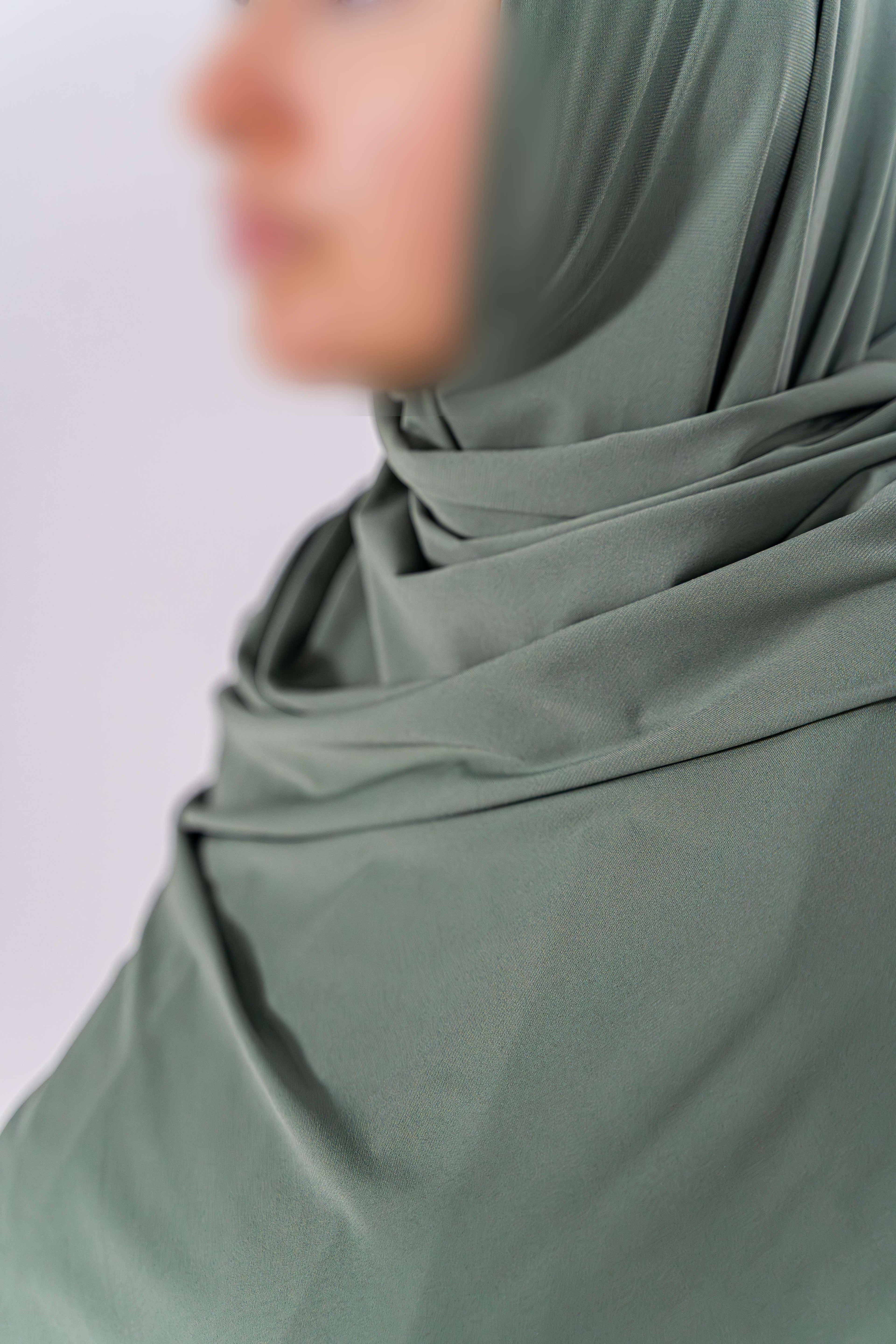 Premium Jersey Shawl (Sage Green)