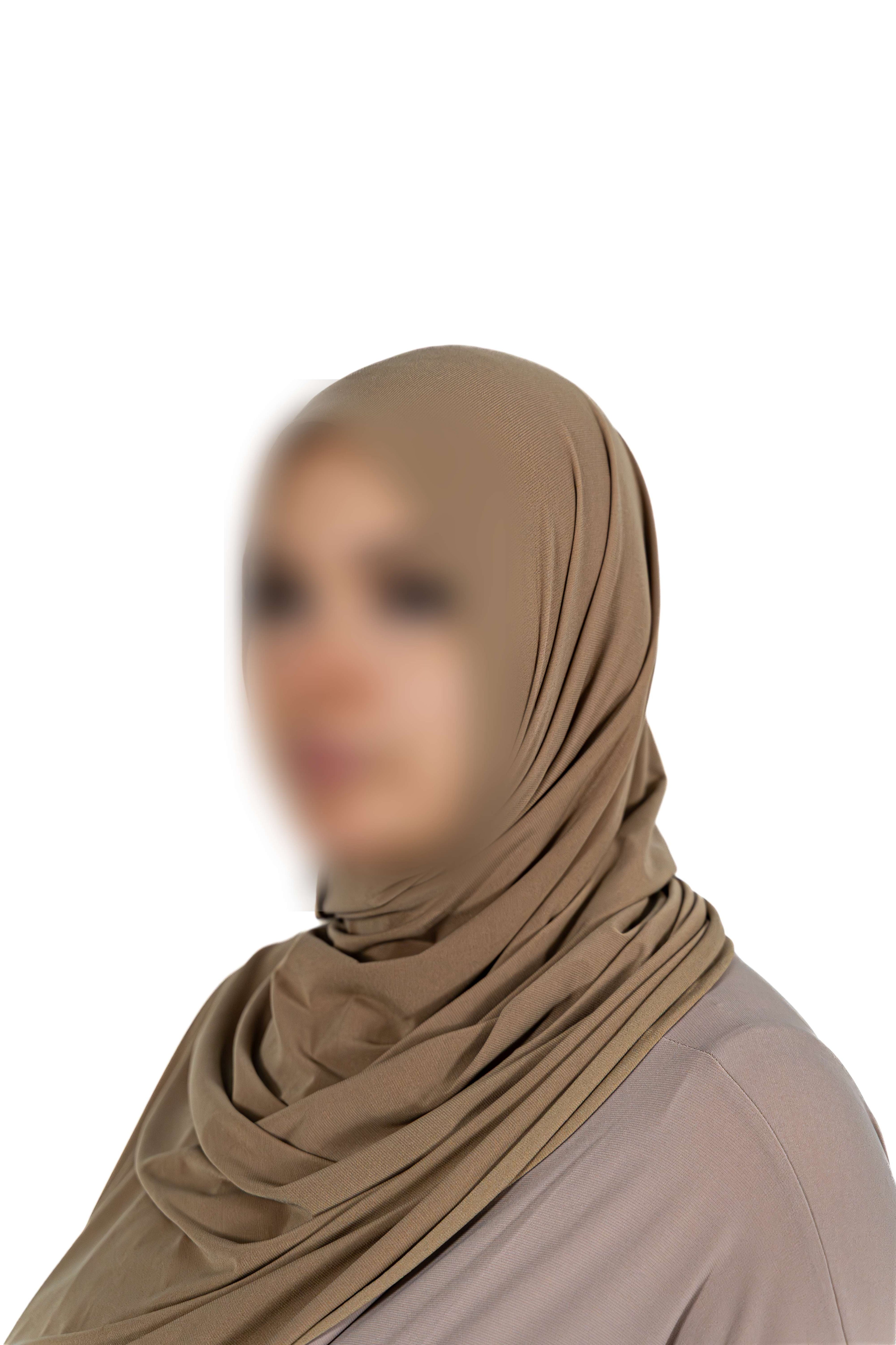 Premium Jersey Shawl (Warm Taupe)