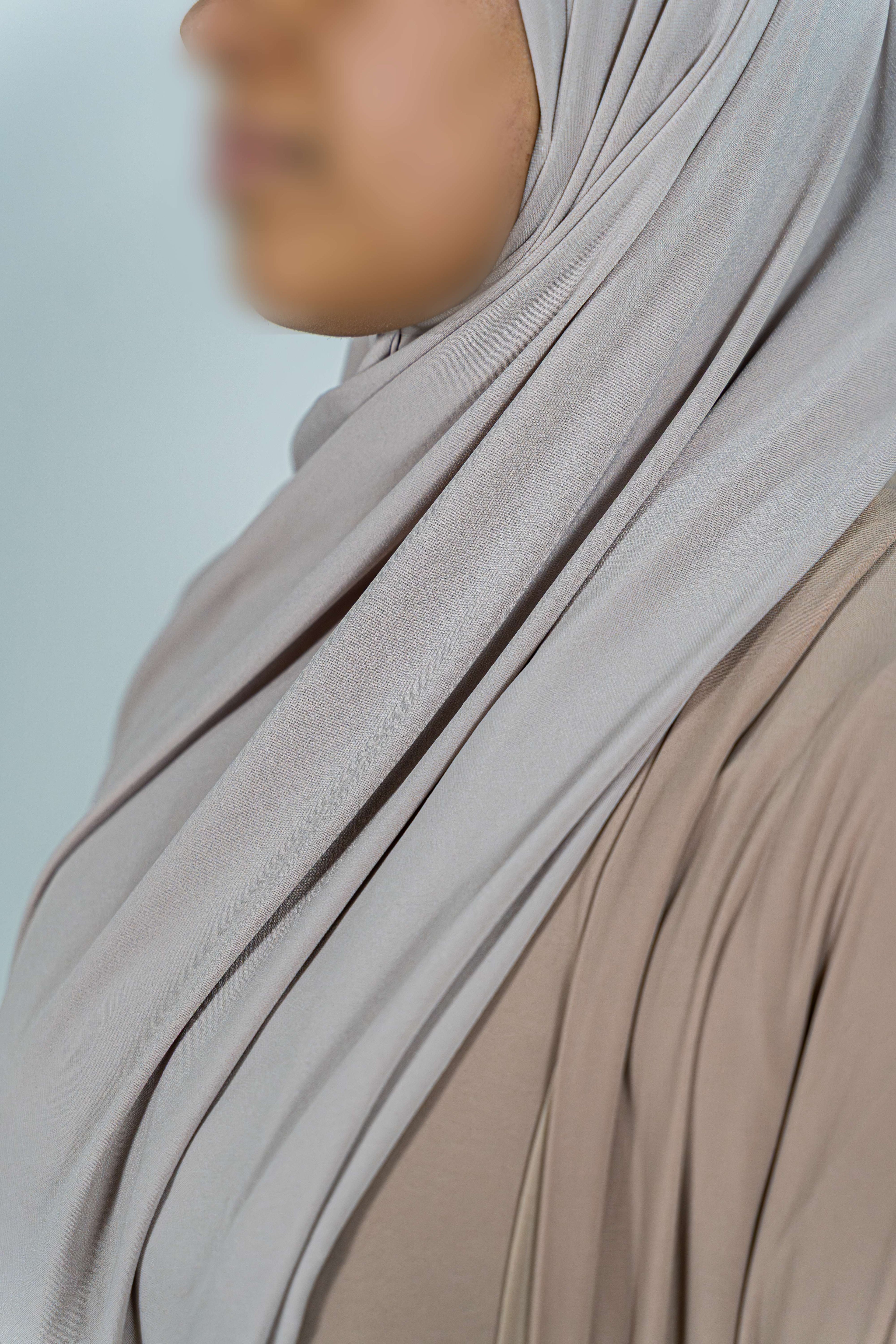 Premium Jersey Shawl (Cloud Grey)