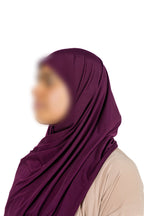 Premium Jersey Shawl (Dark Orchid)