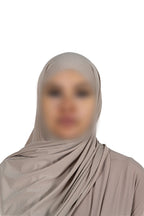 Premium Jersey Shawl (Ash Taupe)