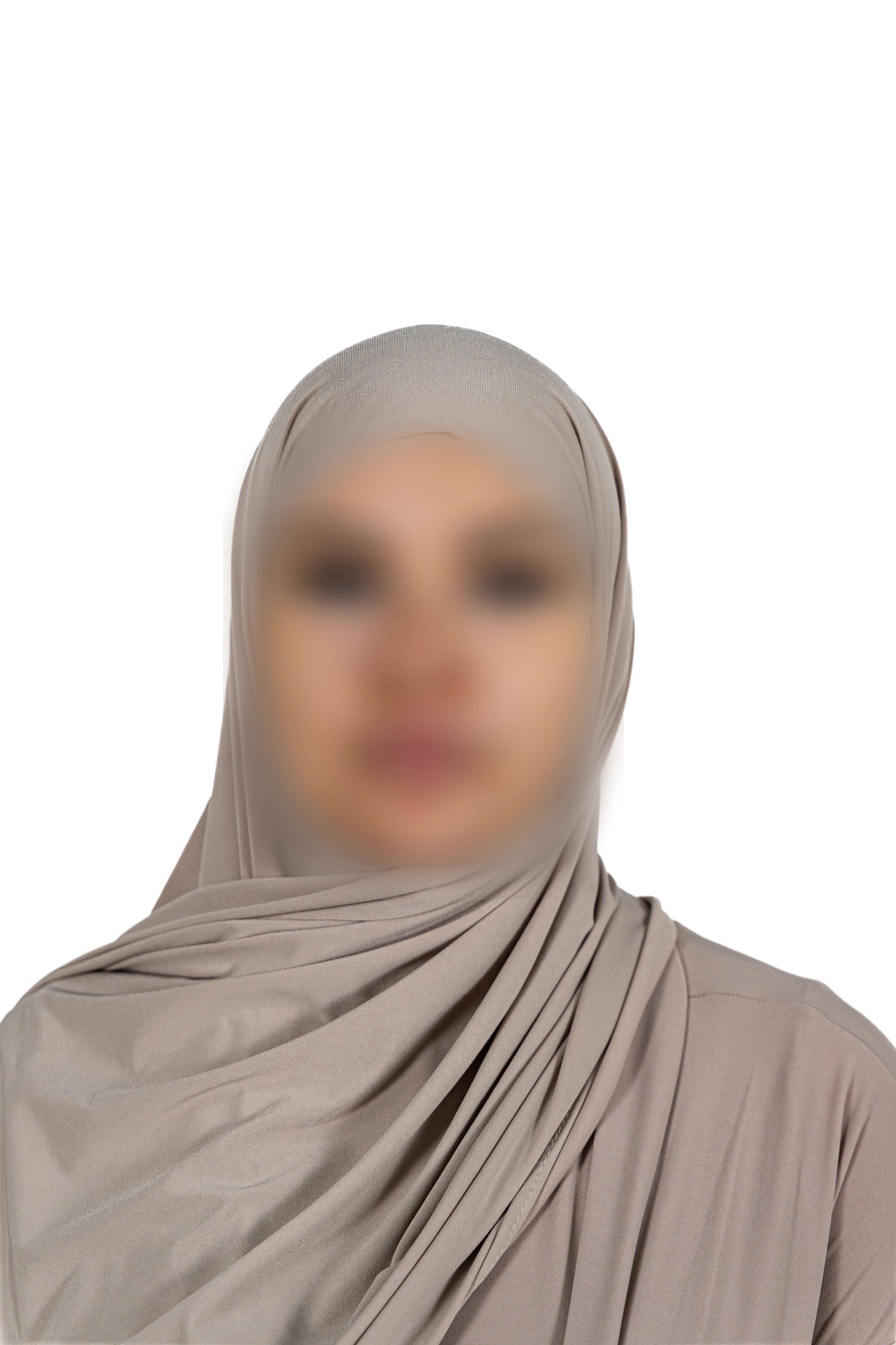 Premium Jersey Shawl (Ash Taupe)