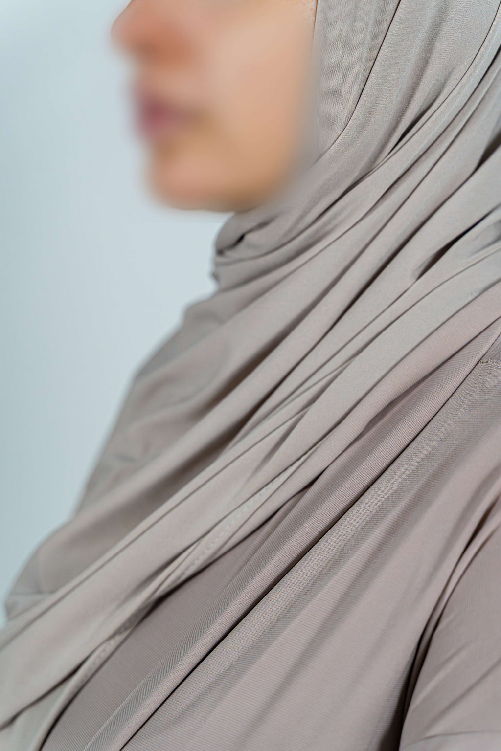 Premium Jersey Shawl (Ash Taupe)