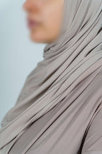 Premium Jersey Shawl (Ash Taupe)