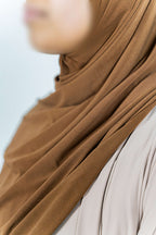 Premium Jersey Shawl (Chestnut Brown)