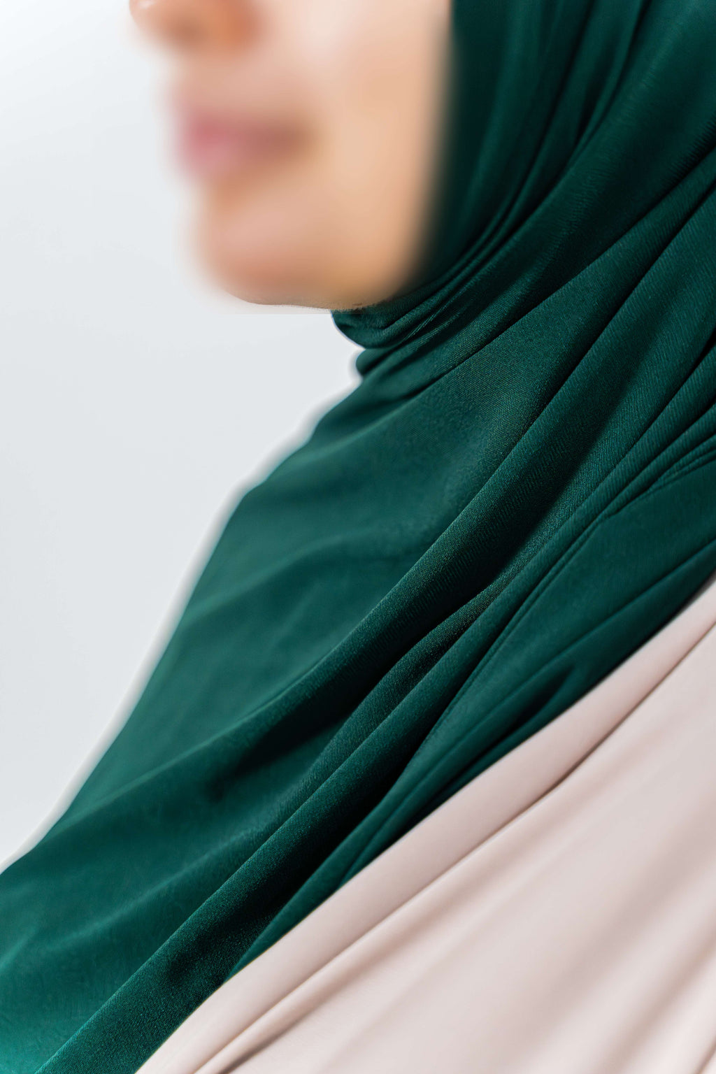 Premium Jersey Shawl (Forest Green)