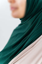 Premium Jersey Shawl (Forest Green)