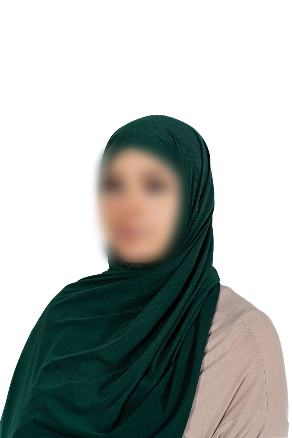Premium Jersey Shawl (Forest Green)