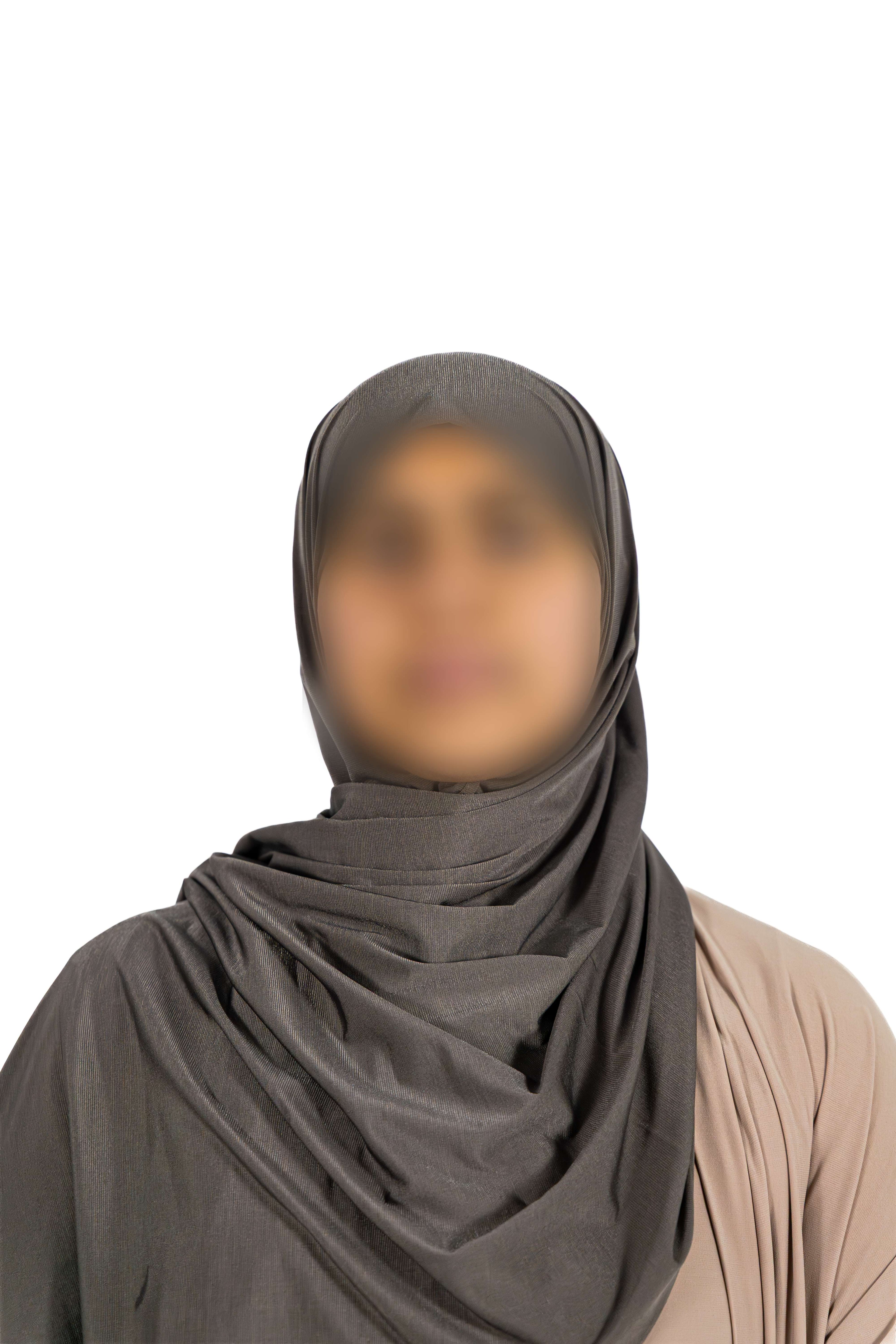 Premium Jersey Shawl (Charcoal Grey)
