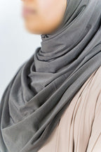 Premium Jersey Shawl (Charcoal Grey)