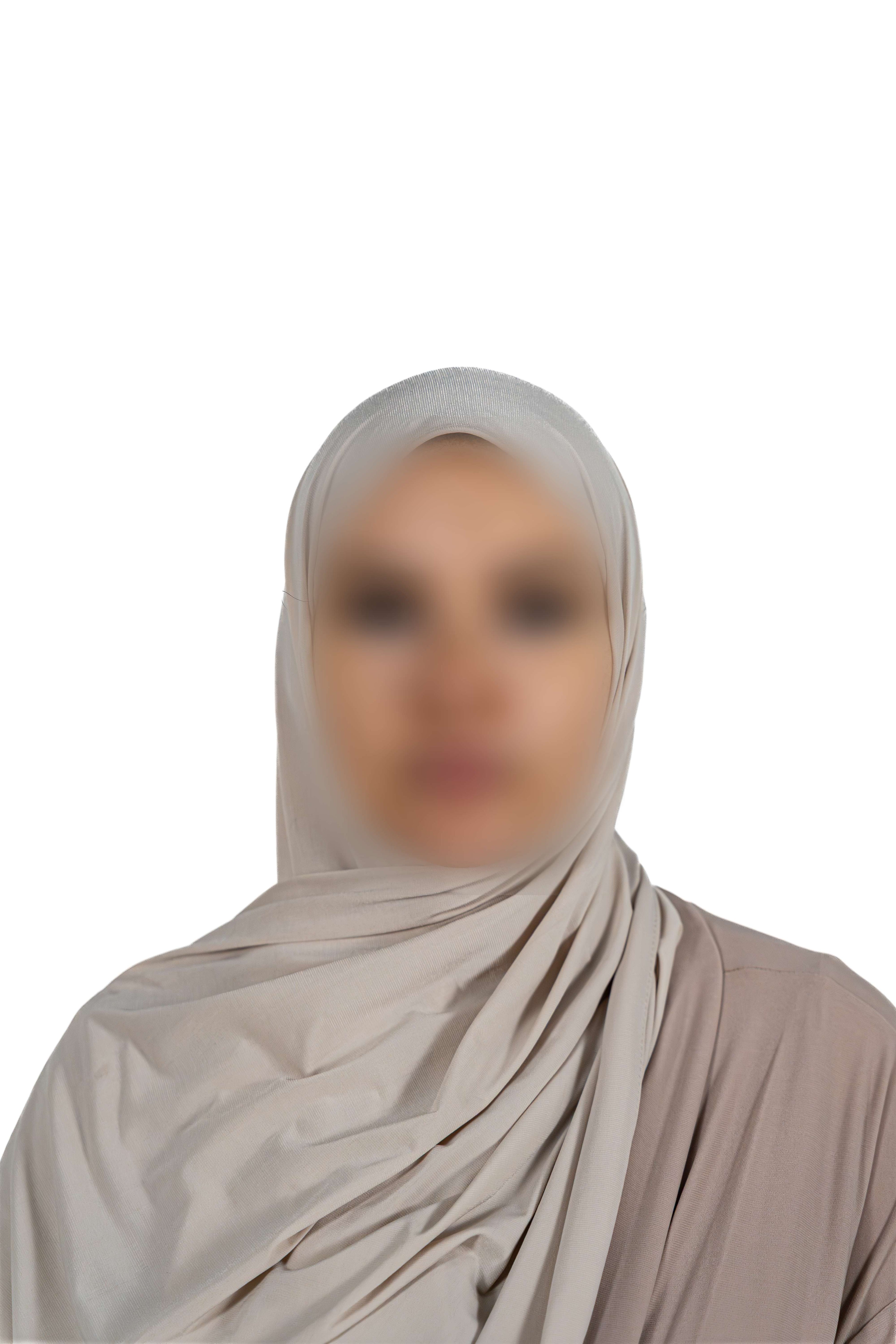 Premium Jersey Shawl (Ivory Sand)