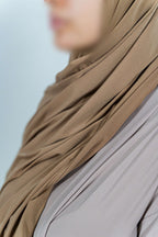 Premium Jersey Shawl (Camel Brown)