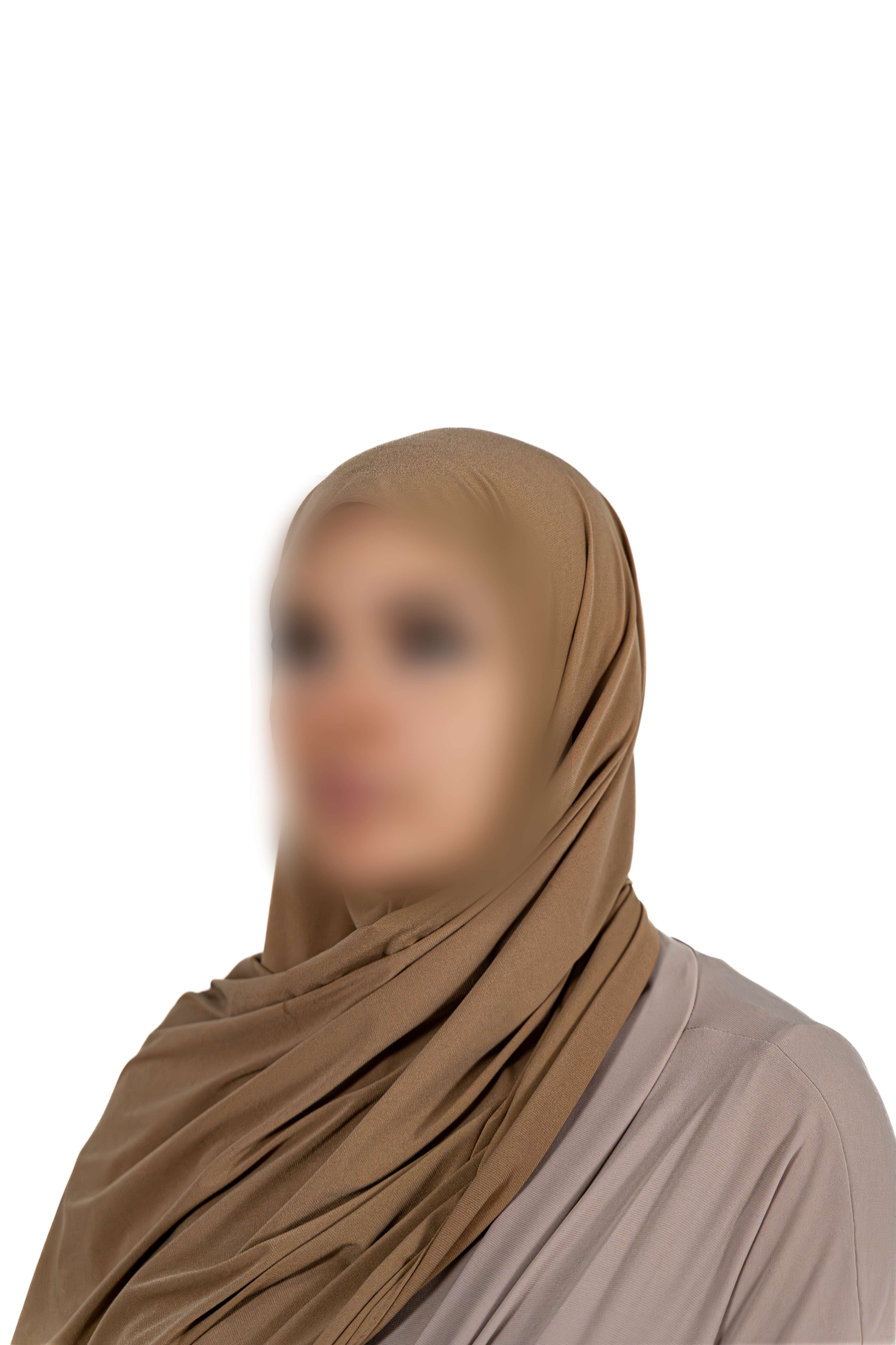 Premium Jersey Shawl (Camel Brown)
