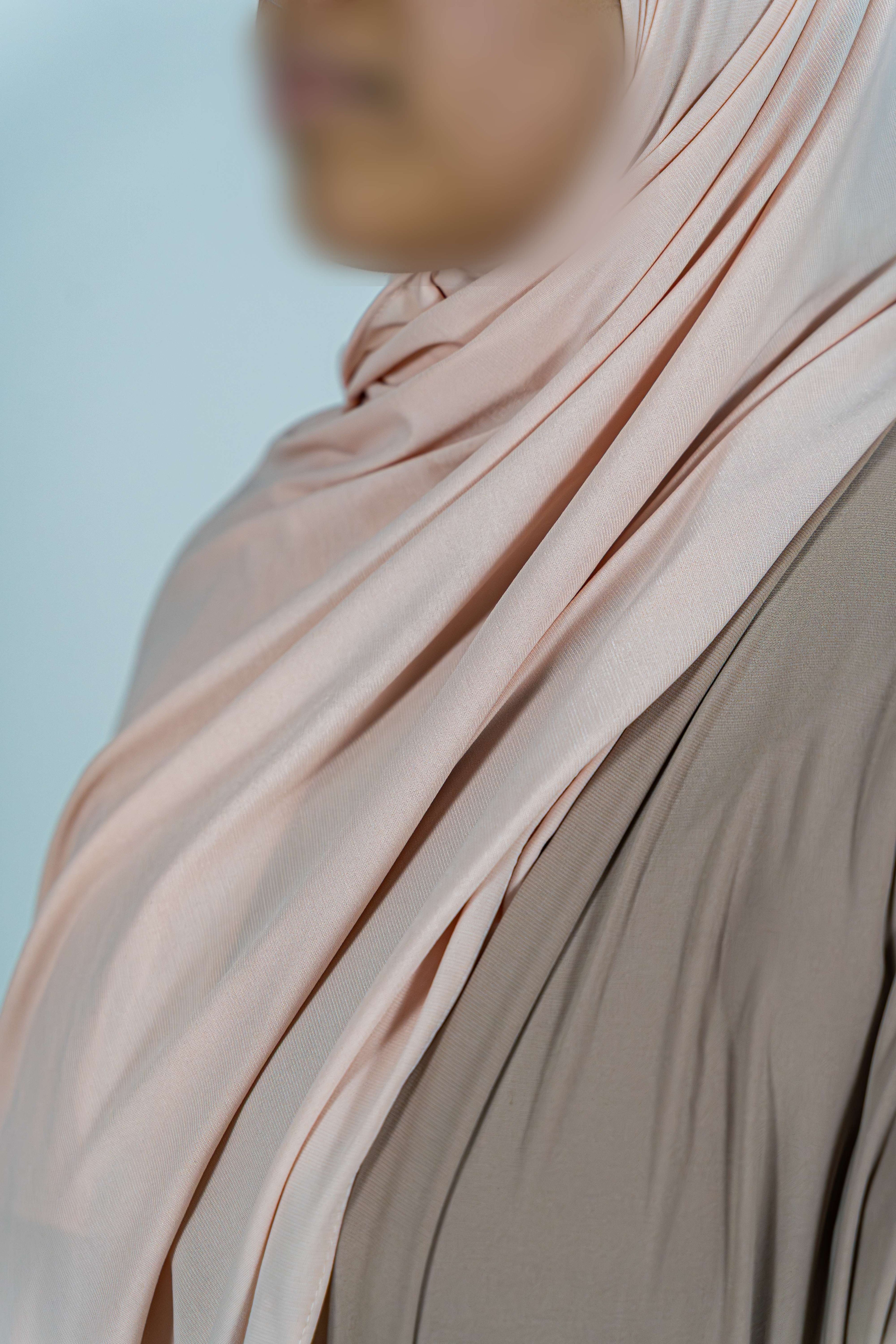 Premium Jersey Shawl (Blush Pink)