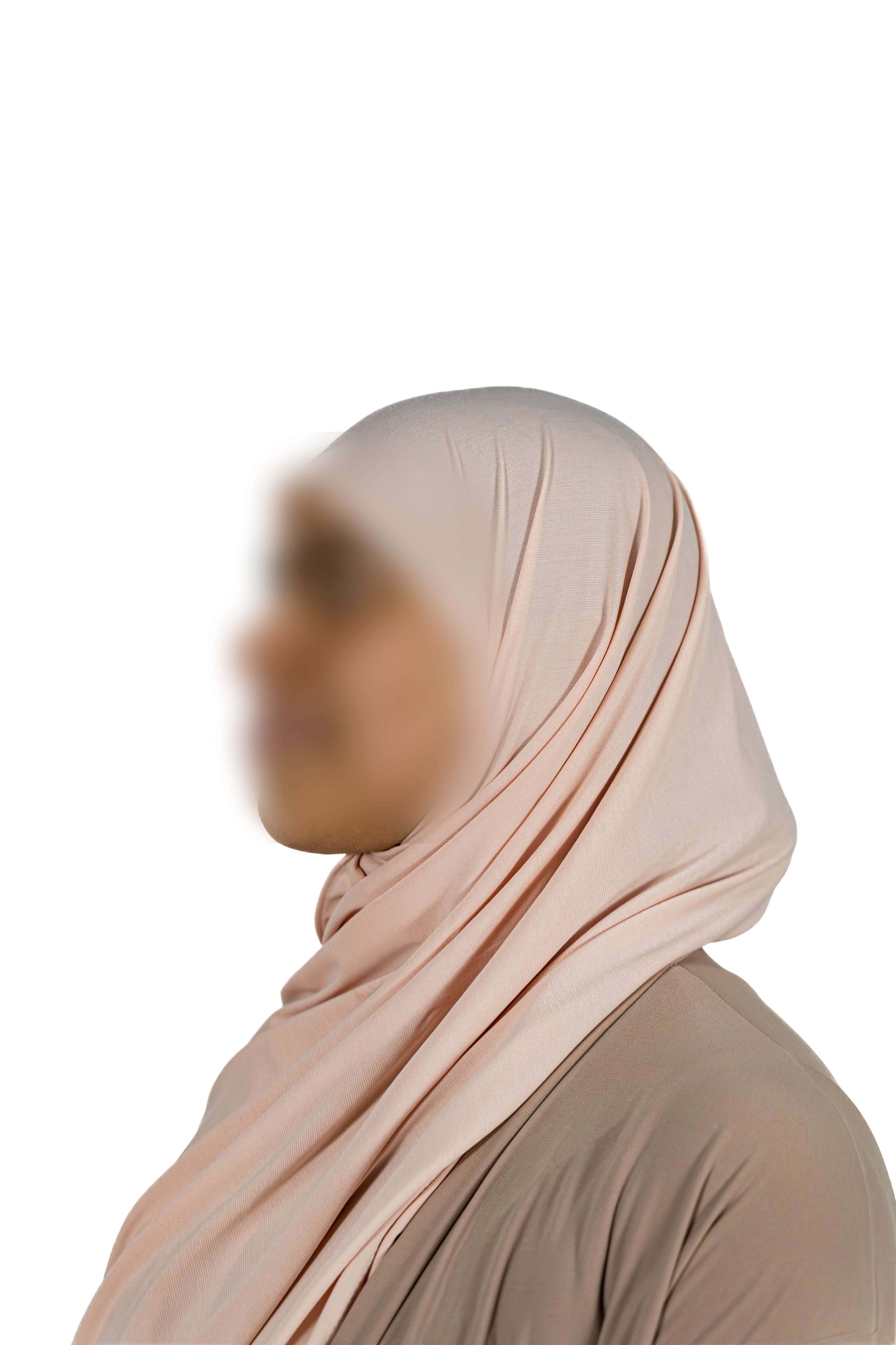 Premium Jersey Shawl (Blush Pink)