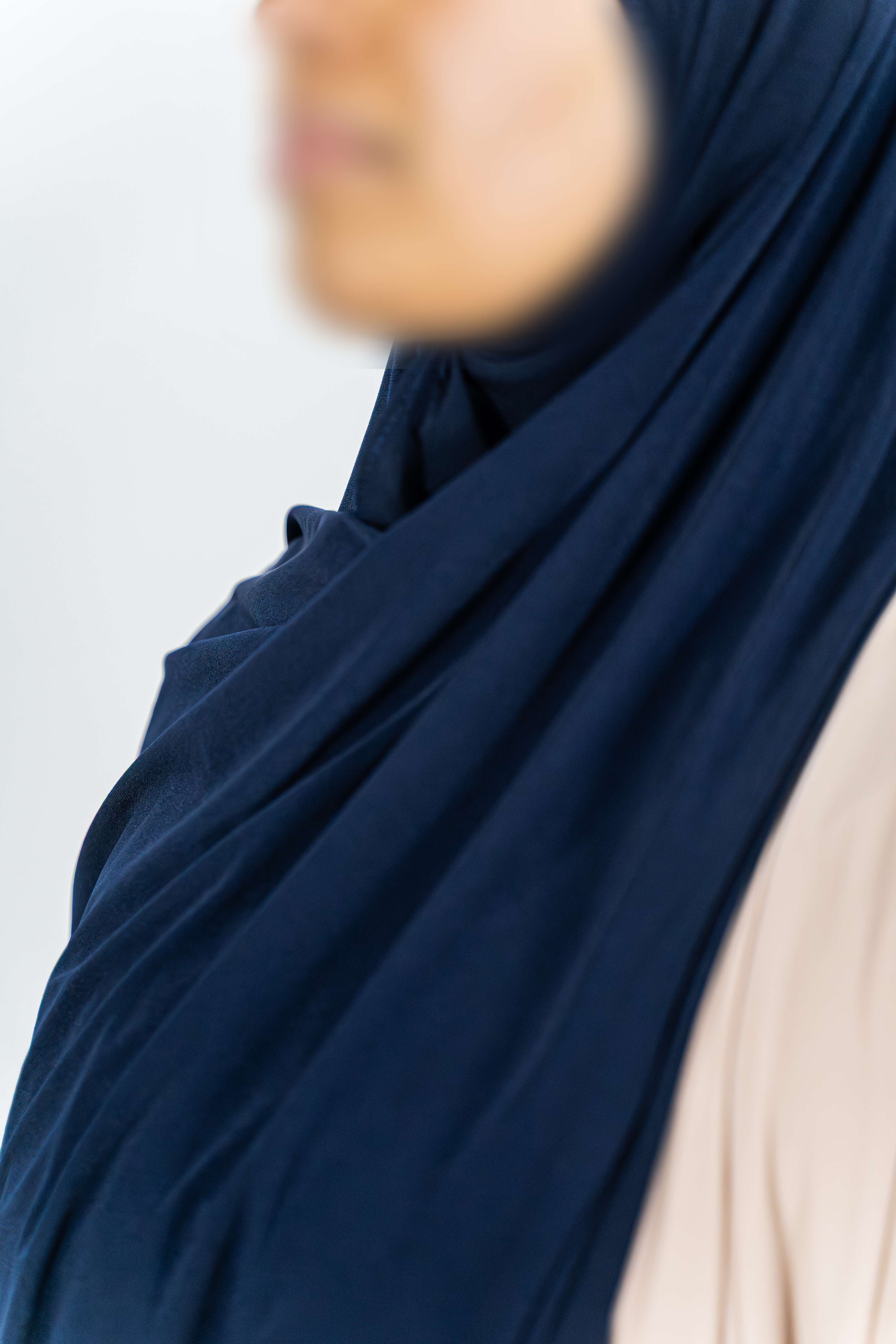 Premium Jersey Shawl (Midnight Navy)