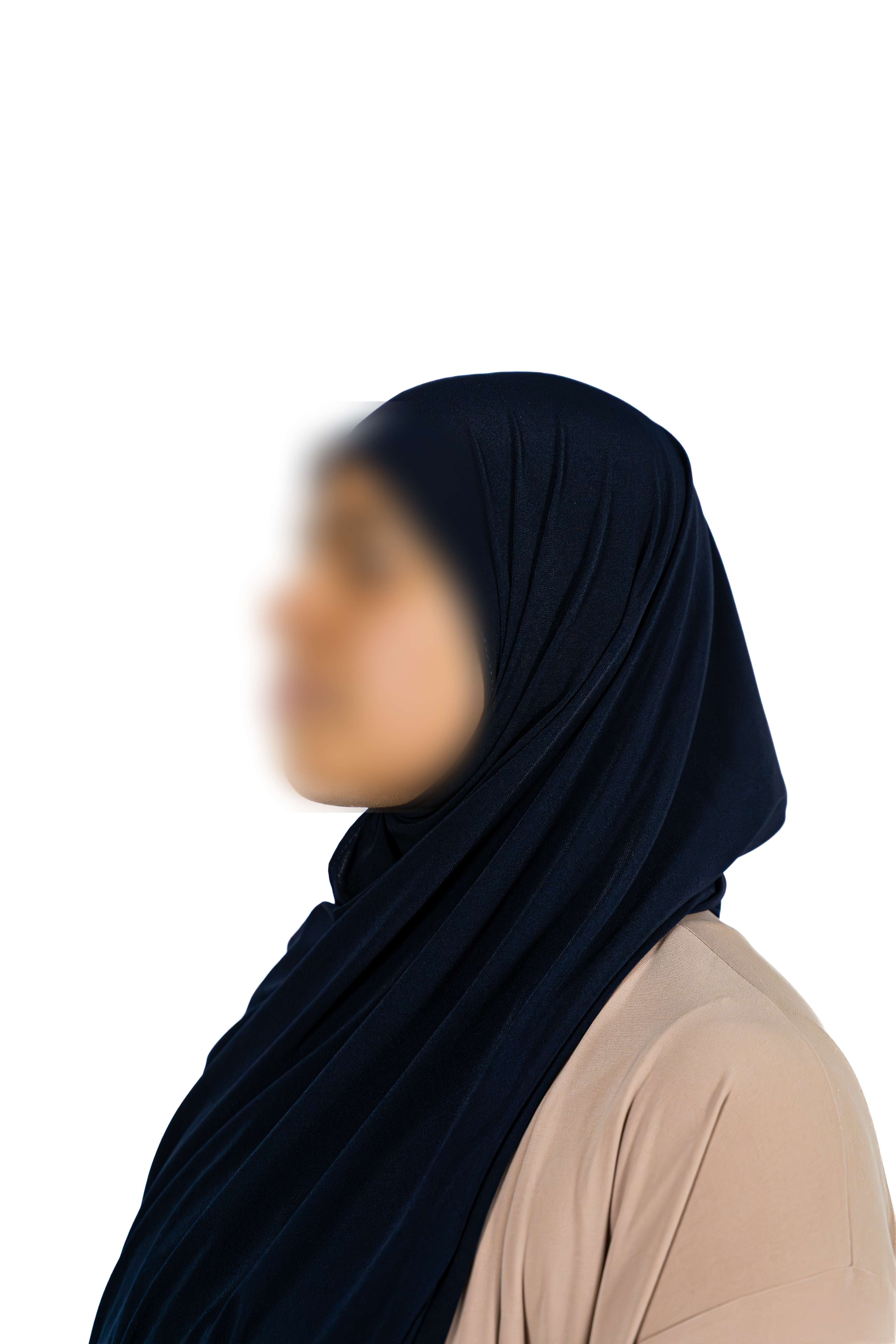 Premium Jersey Shawl (Midnight Navy)