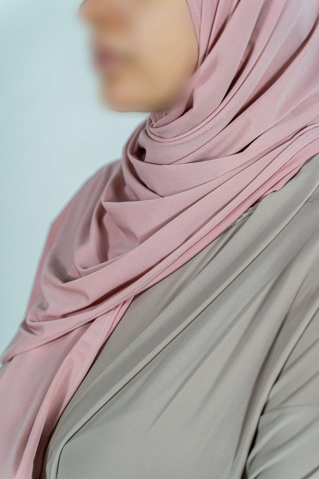 Premium Jersey Shawl (Blush Pink)