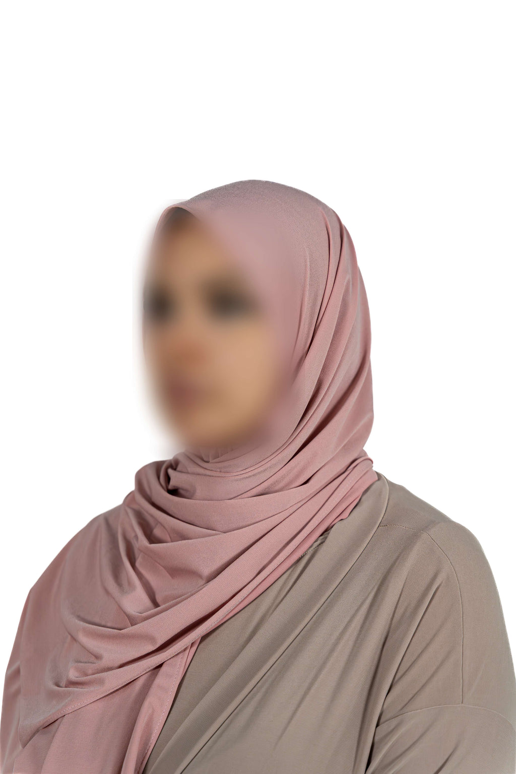 Premium Jersey Shawl (Blush Pink)