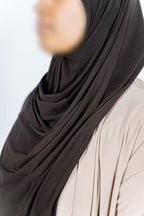 Premium Jersey Shawl (Dark Taupe)