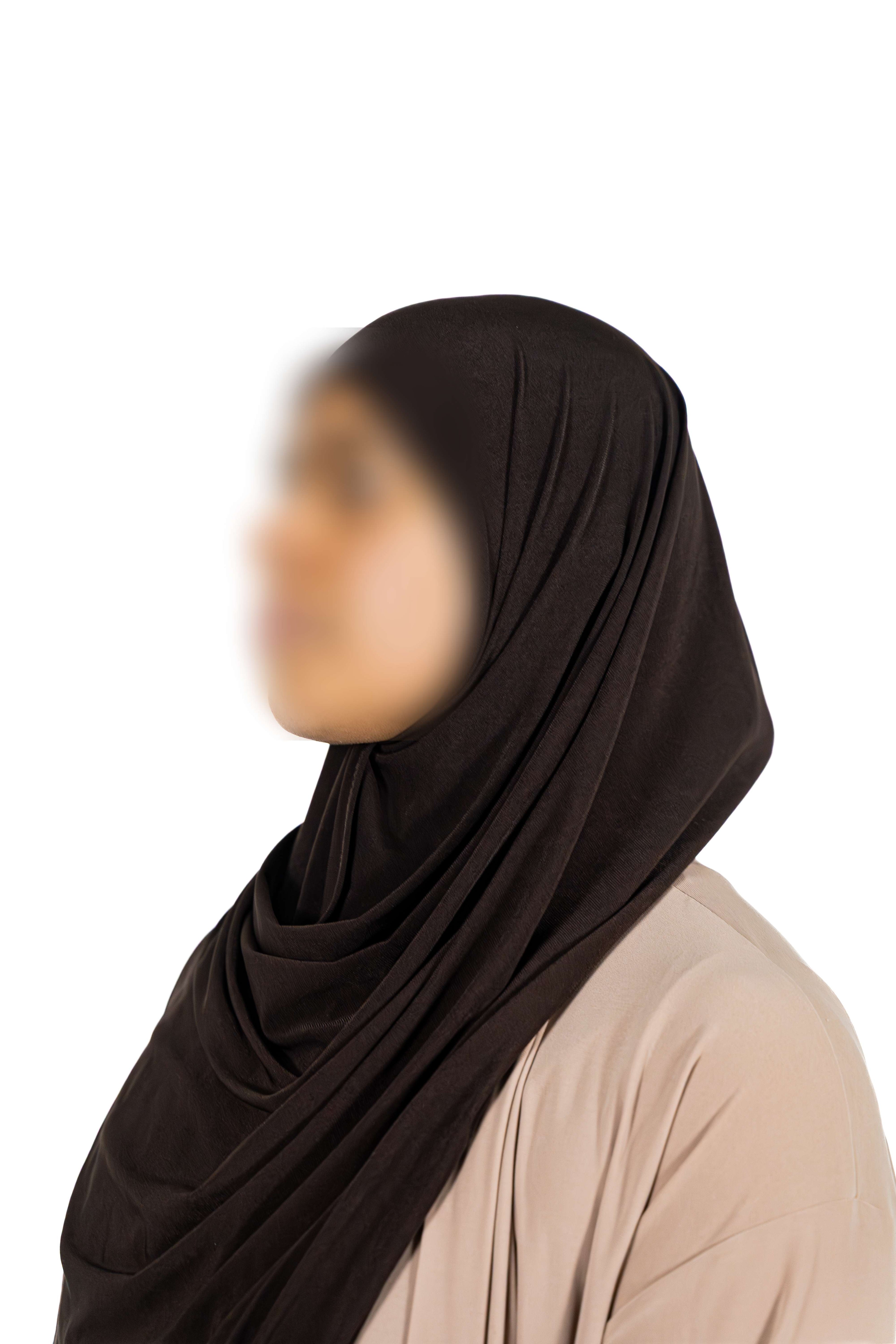 Premium Jersey Shawl (Dark Taupe)