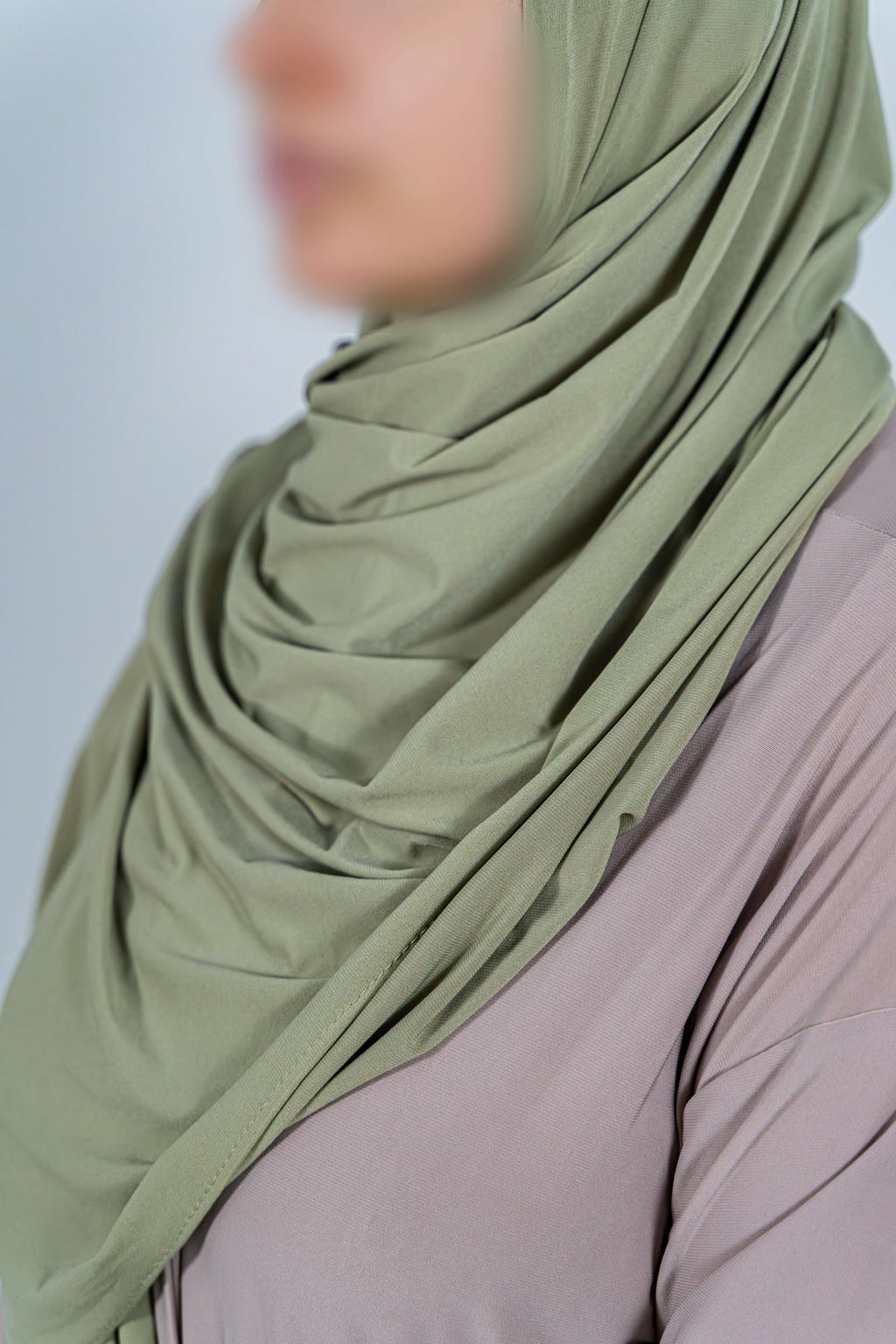 Premium Jersey Shawl (Sage Green)