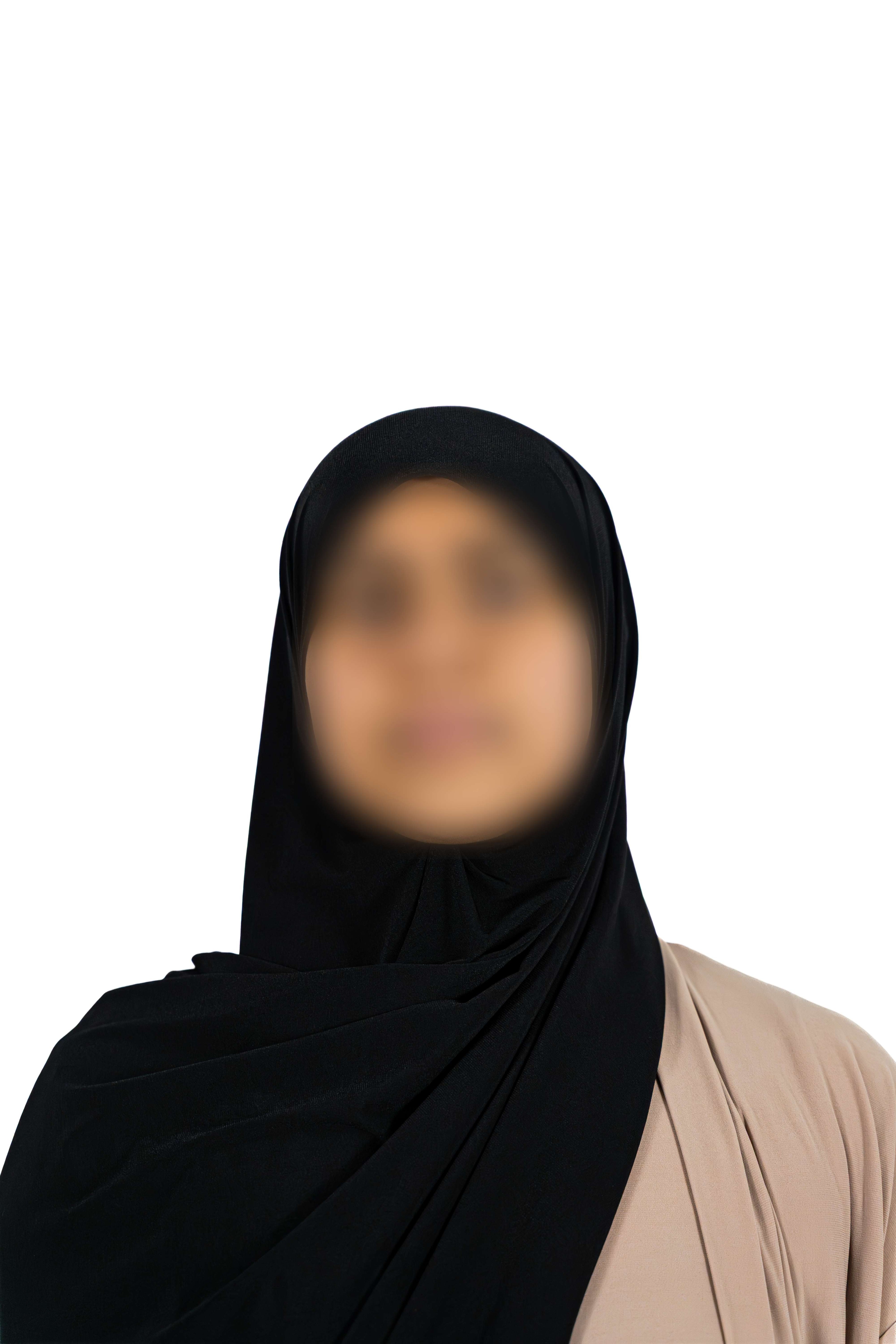 Premium Jersey Shawl (Charcoal Black)