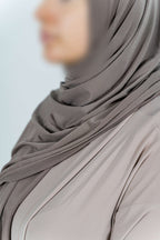 Premium Jersey Shawl (Stone Gray)