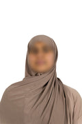 Premium Jersey Shawl (Earth Brown)