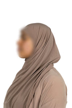 Premium Jersey Shawl (Earth Brown)