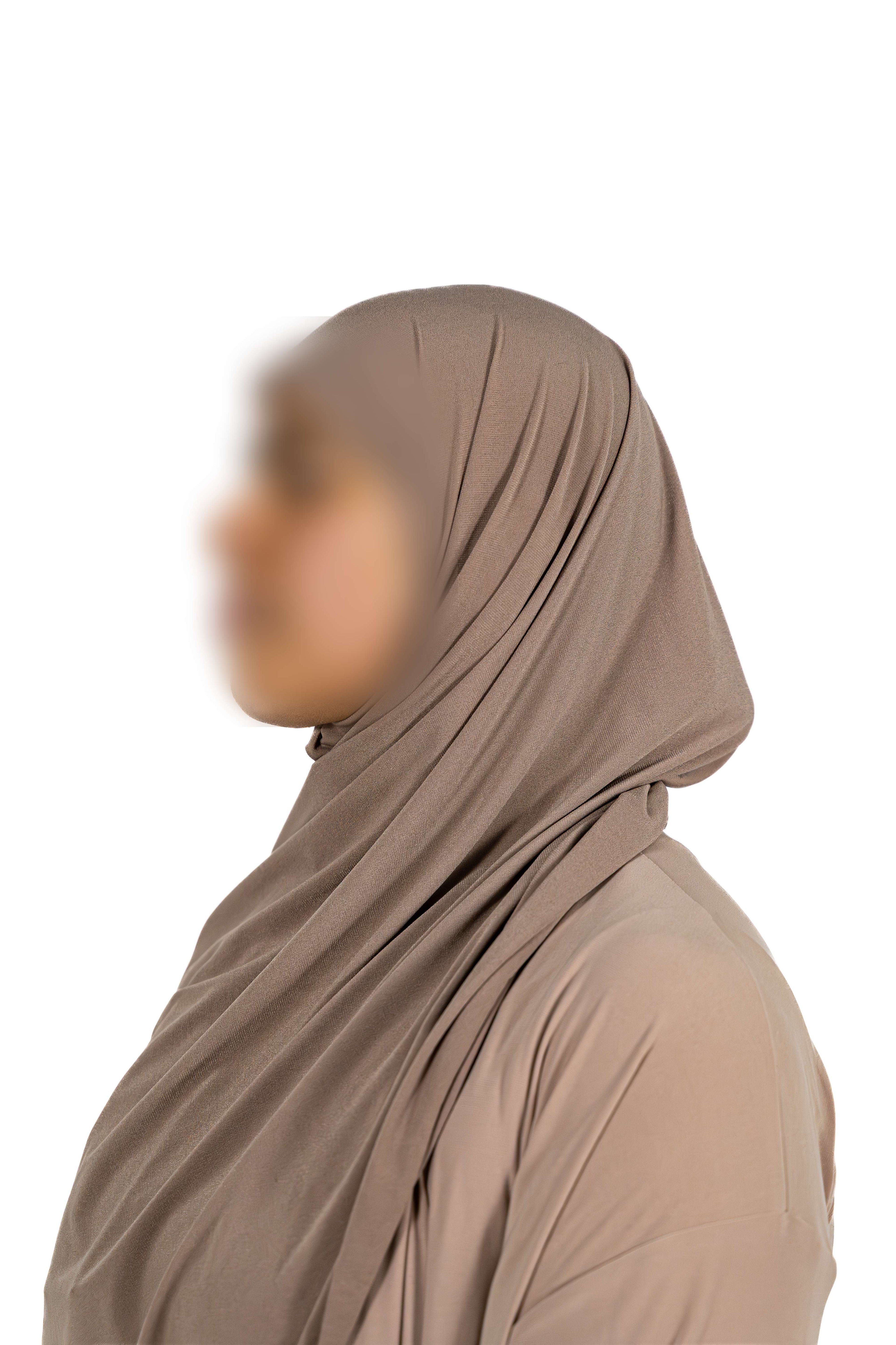 Premium Jersey Shawl (Earth Brown)