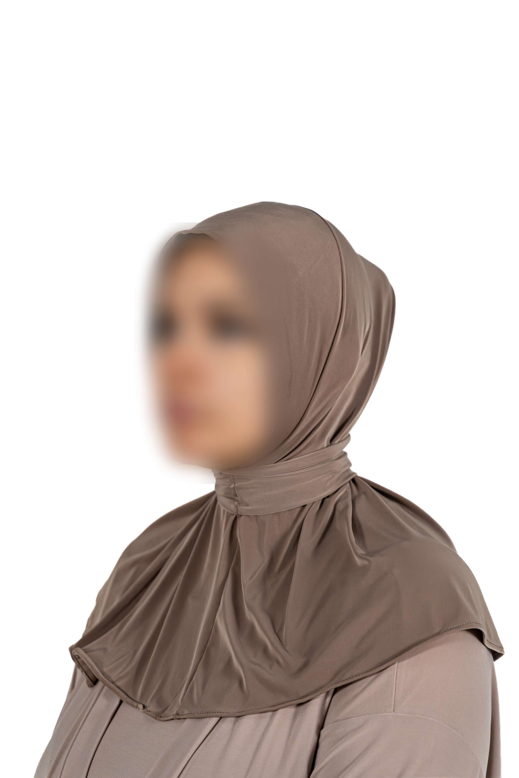 Liquid Jersey Instant Hijab (Warm Taupe)