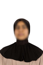 Liquid Jersey Instant Hijab (Deep Brown)