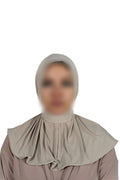 Liquid Jersey Instant Hijab (Misty Taupe)