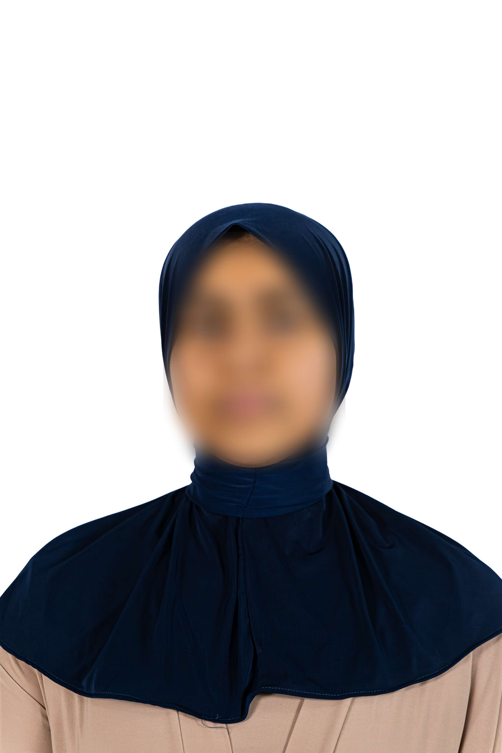 Liquid Jersey Instant Hijab (Midnight Navy)