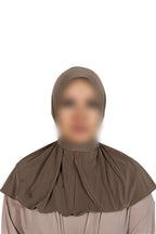 Liquid Jersey Instant Hijab (Mocha Brown)