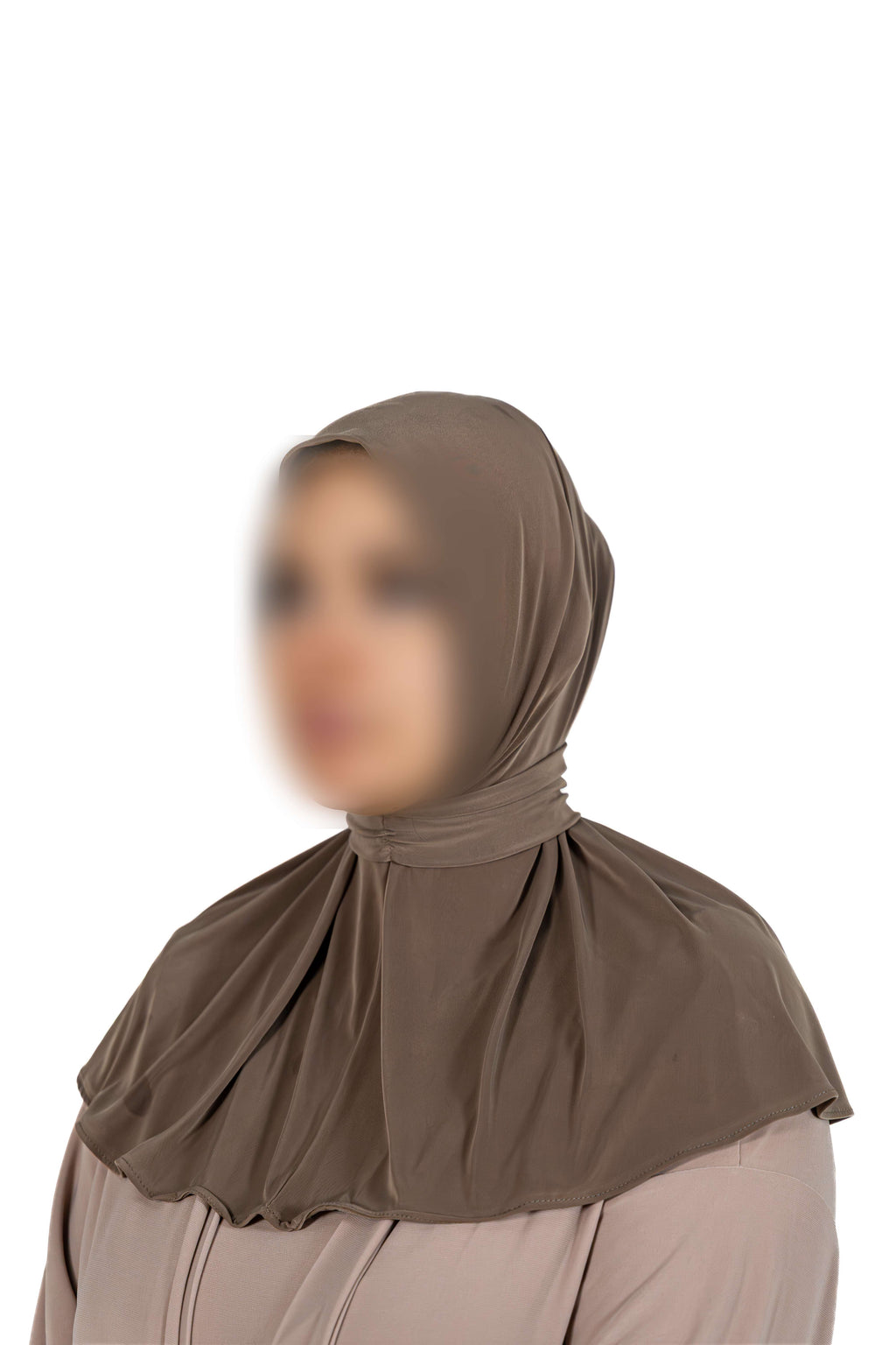 Liquid Jersey Instant Hijab (Mocha Brown)