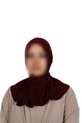 Instant Hijab (Red Rose)