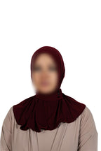 Instant Hijab (Red Rose)