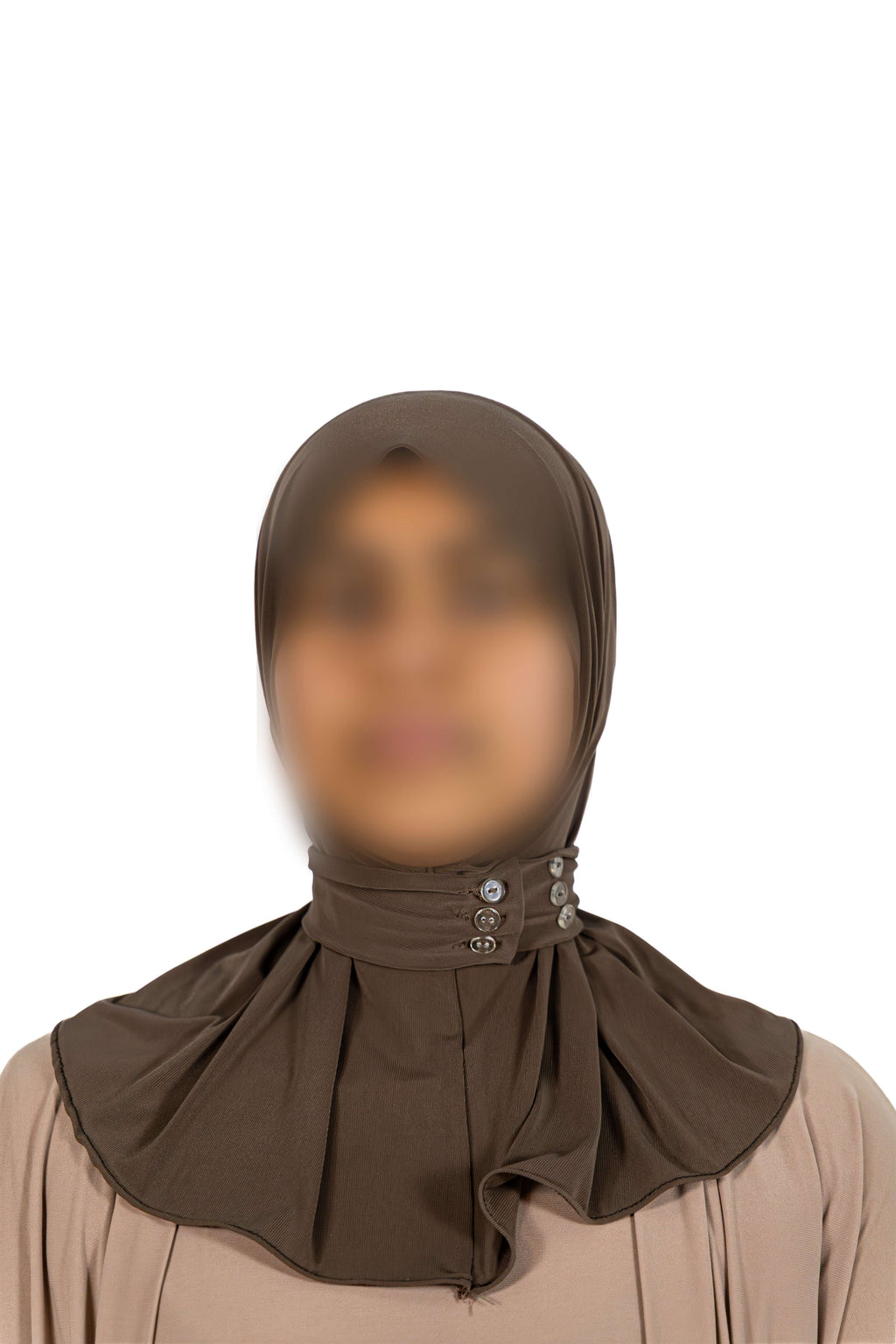 Instant Hijab (Chestnut Brown)