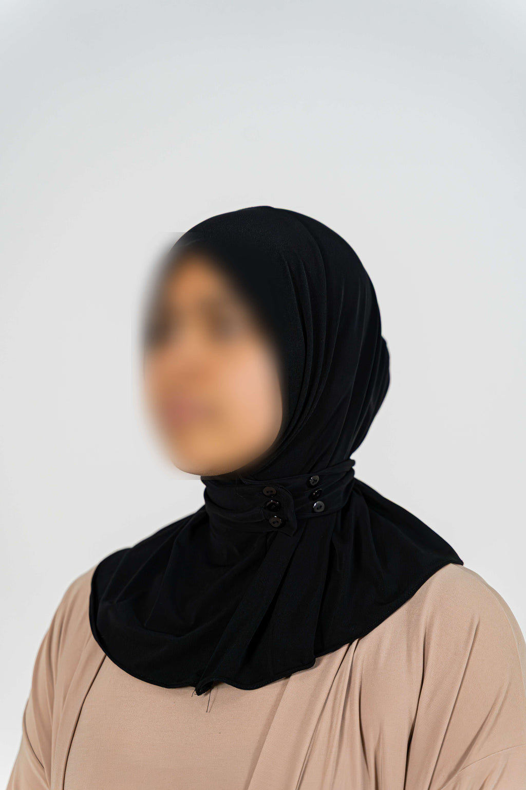 Instant Hijab (Charcoal Black)