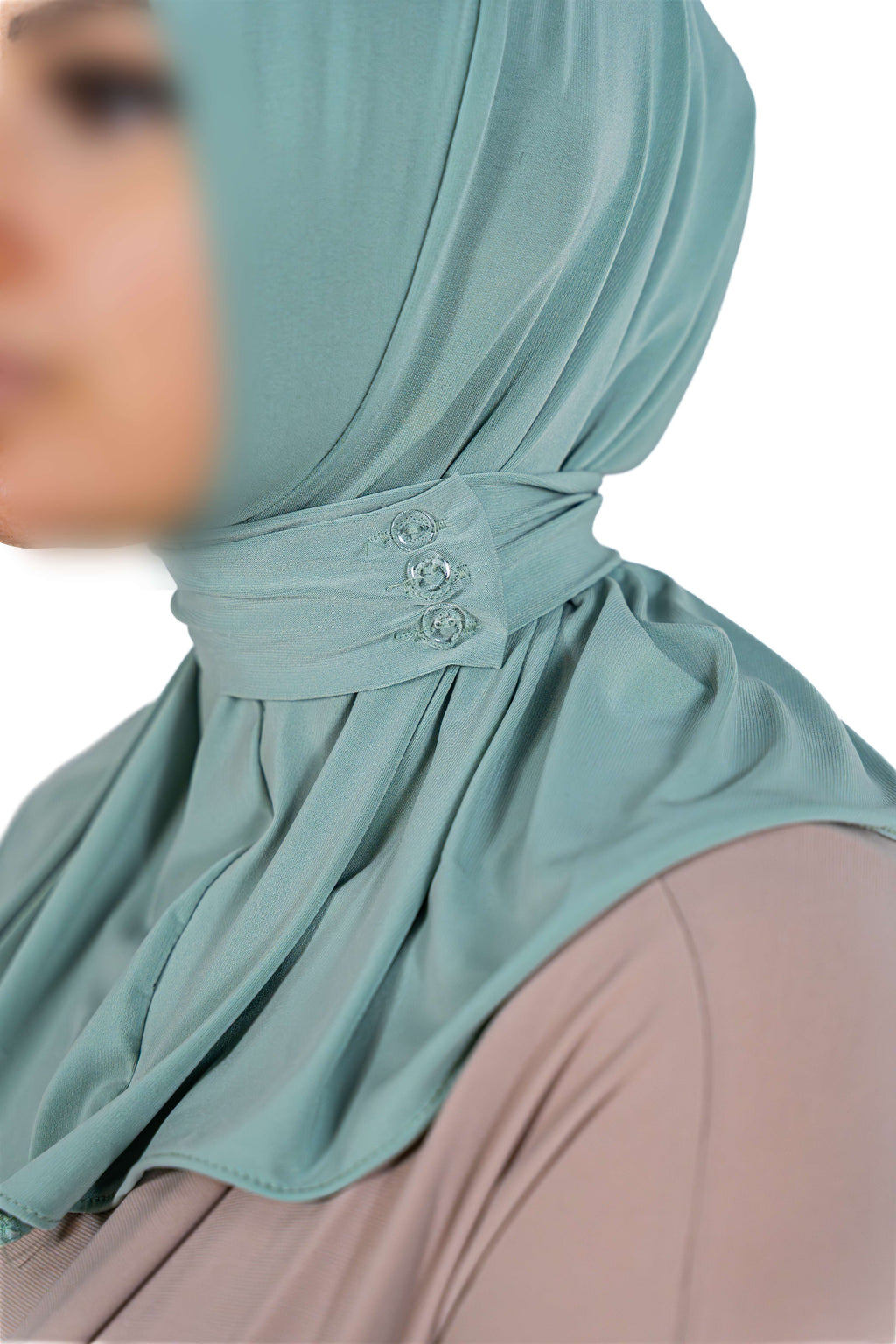 Instant Hijab (Mint Olive)