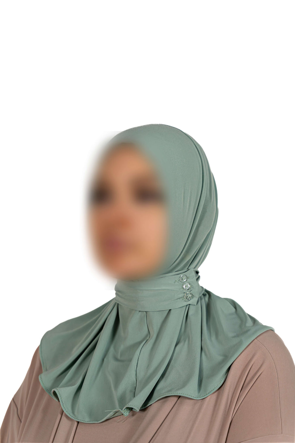 Instant Hijab (Mint Olive)