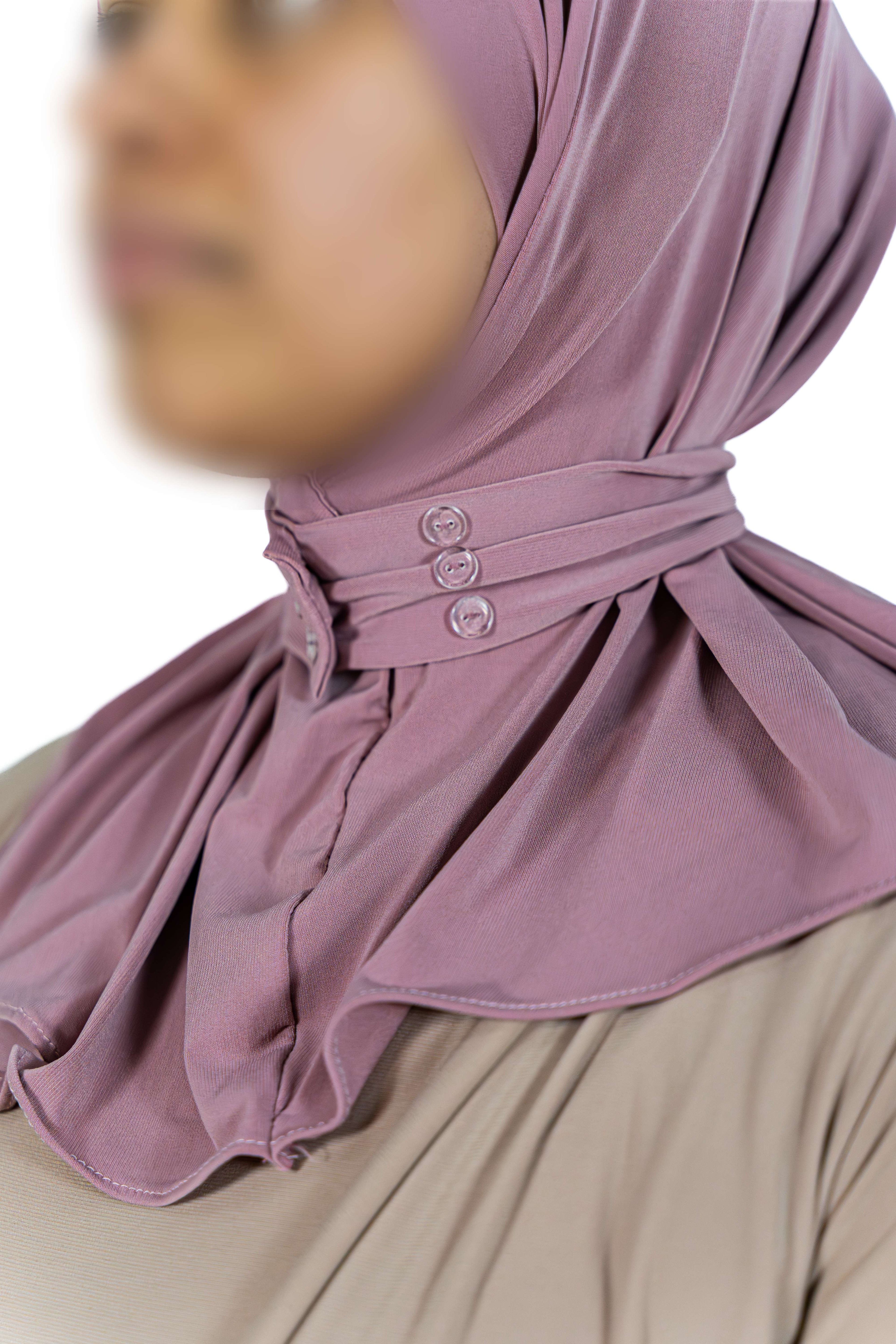 Instant Hijab  (Desert lilac)